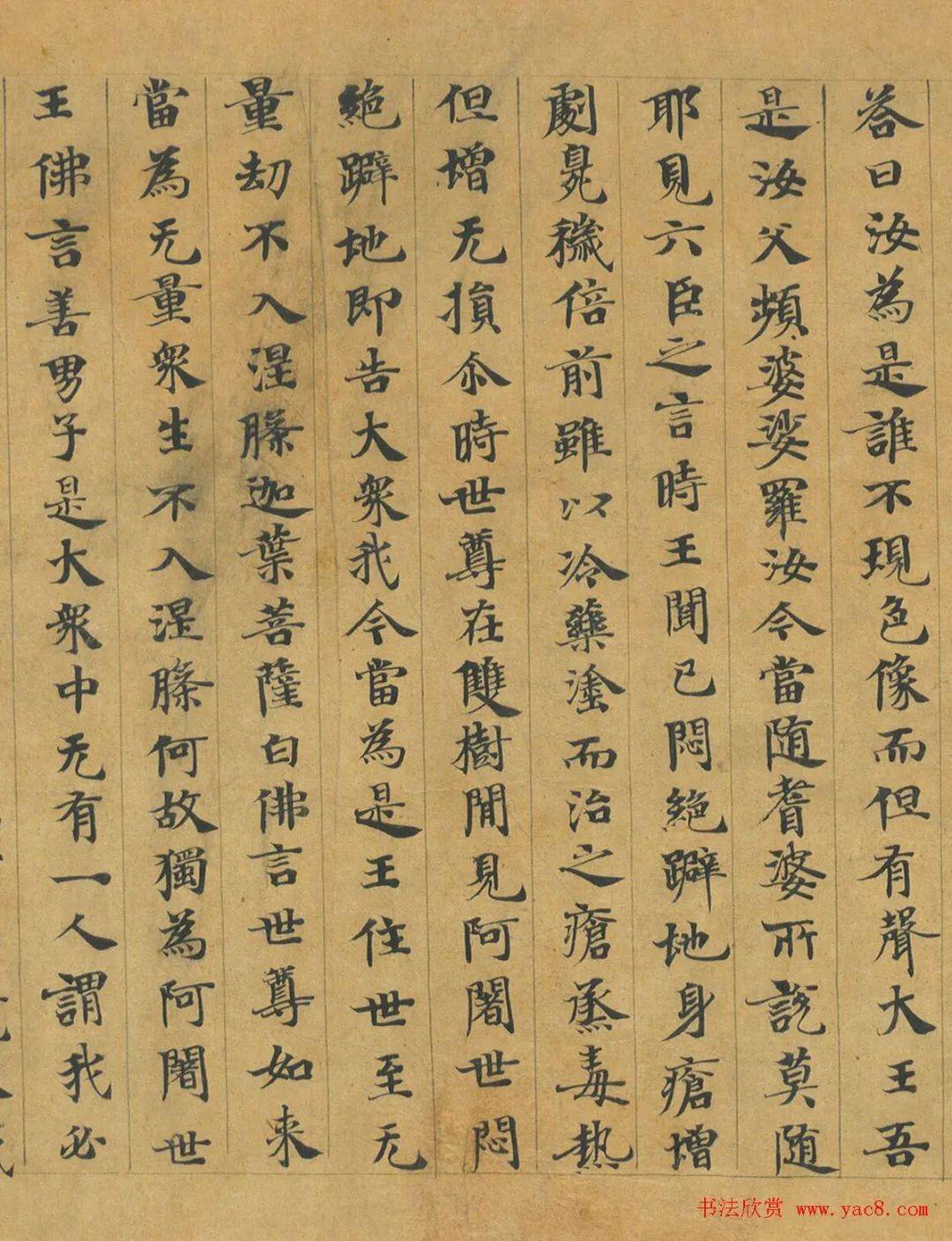 释慧休小楷《大般涅槃经卷》欣赏
