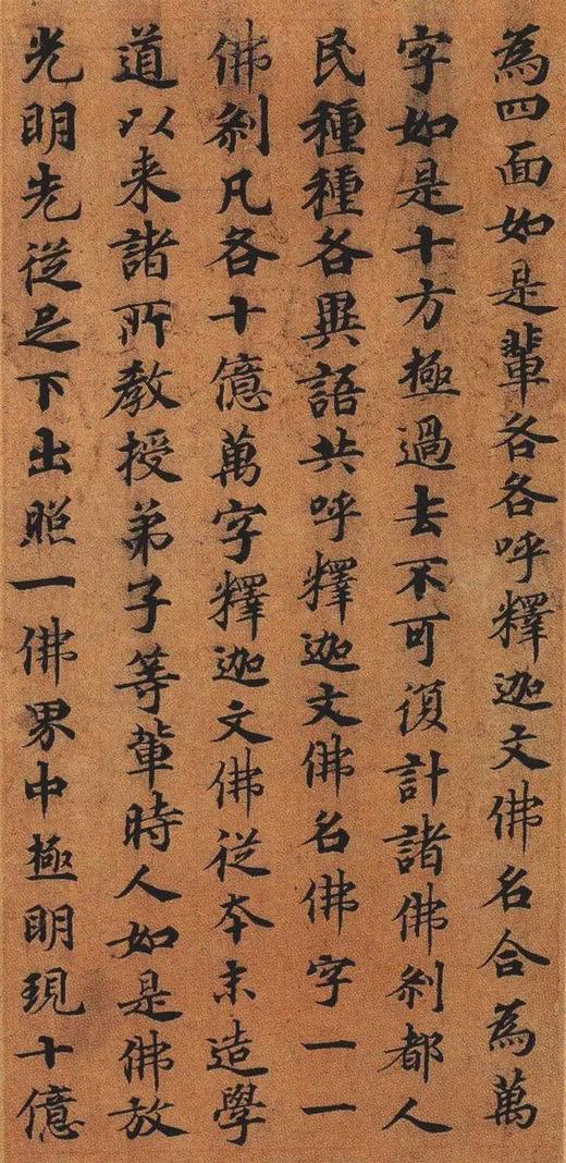 唐楷书《兜沙经》高清欣赏