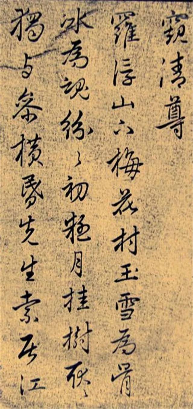 赵孟頫行书《再和杨公济梅花十绝》欣赏